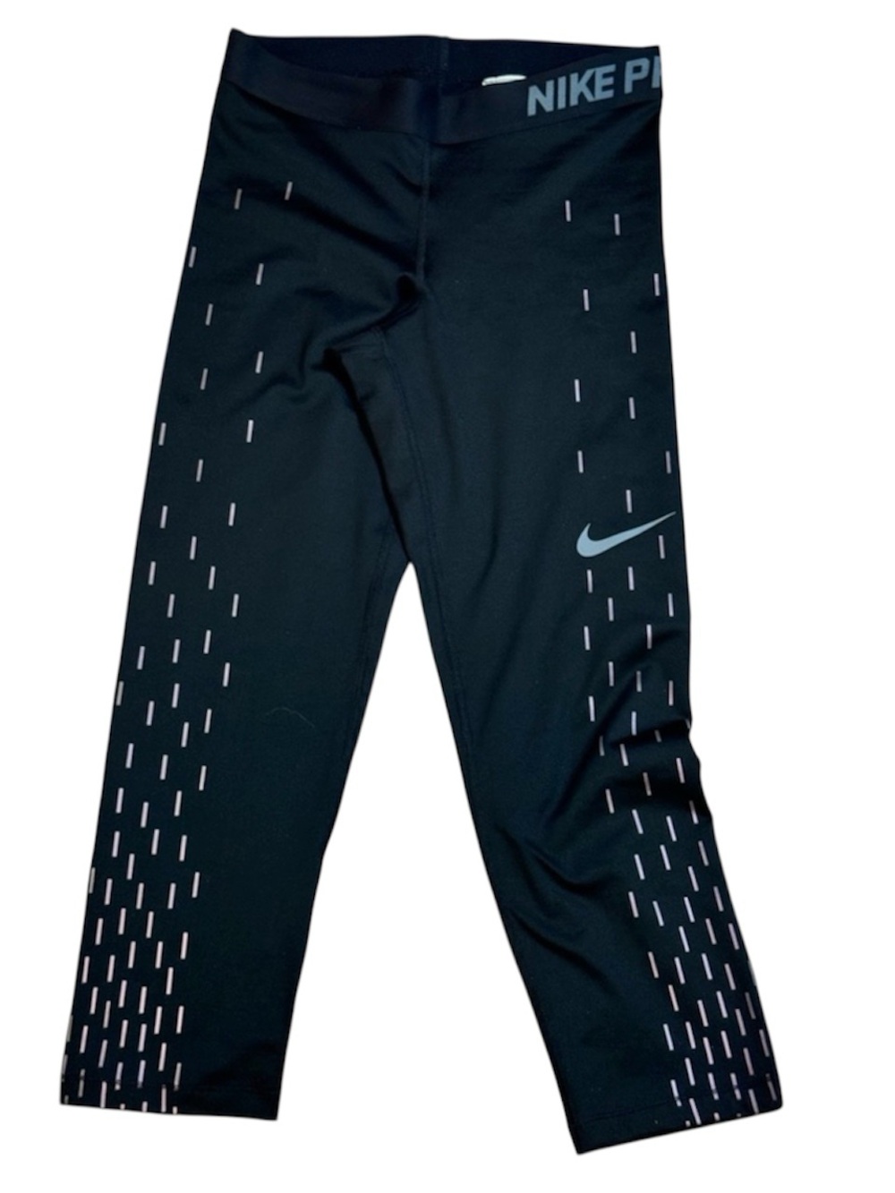 Nike Pro Dri-Fit Women’s Size Small Black Capri Workout Leggings